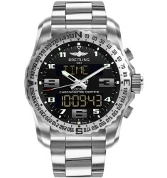 Replica Breitling Professional Quartz Titanium Black Dial Mens EB501022/BD40/176E