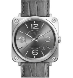 Replica Bell&Ross BR S Officer Ruthenium BRS92-RU-ST/SCR