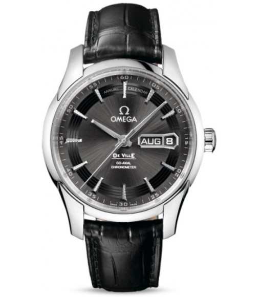 Omega De Ville Hour Vision Annual Calendar Watch Replica 431.33.41.22.06.001