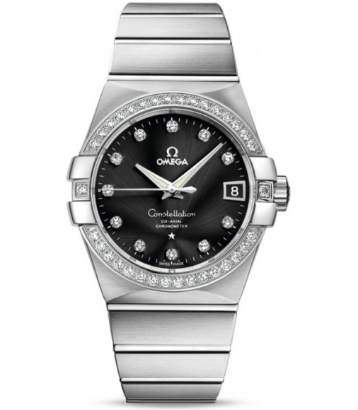 Omega Constellation Chronometer 38mm Watch Replica 123.55.38.21.51.001