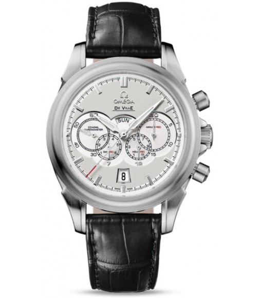 Omega De Ville 4 Counters Chrono Watch Replica 422.53.41.52.09.001