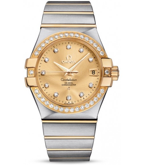 Omega Constellation Chronometer 35mm Watch Replica 123.25.35.20.58.001