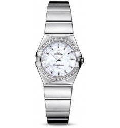 Omega Constellation Polished Quarz Mini Watch Replica 123.15.24.60.05.002