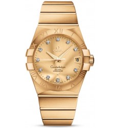 Omega Constellation Chronometer 38mm Watch Replica 123.50.38.21.58.001