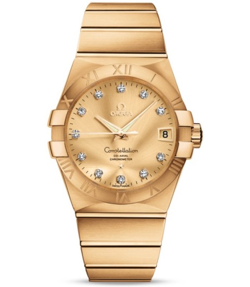 Omega Constellation Chronometer 38mm Watch Replica 123.50.38.21.58.001