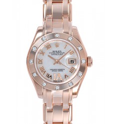 Rolex Lady-Datejust Pearlmaster Watch Replica 80315-3