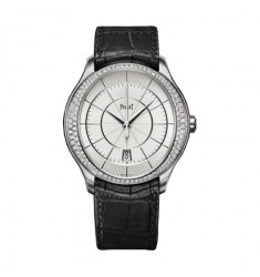 Piaget Possession Silver Dial Black Stain Ladies replica Watch PG-GOA35085