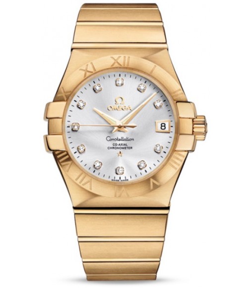 Omega Constellation Chronometer 35mm Watch Replica 123.50.35.20.52.002