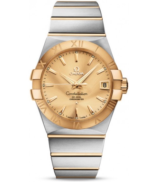 Omega Constellation Chronometer 38mm Watch Replica 123.20.38.21.08.001