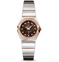 Omega Constellation Polished Quarz Mini Watch Replica 123.25.24.60.63.002