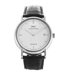 IWC Portofino automatic Steel Black Mens Watch IW353301