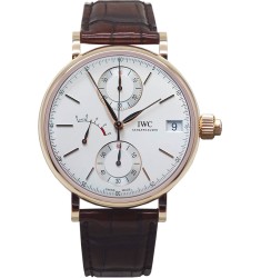 IWC Portofino Hand-Wound Monopusher Chronograph Watch IW515104