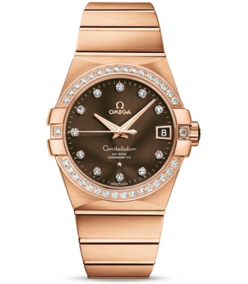 Omega Constellation Chronometer 38mm Watch Replica 123.55.38.21.63.001