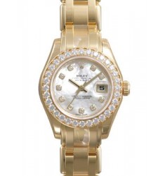 Rolex Lady-Datejust Pearlmaster Watch Replica 80298