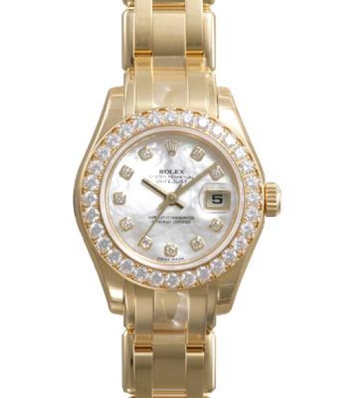 Rolex Lady-Datejust Pearlmaster Watch Replica 80298