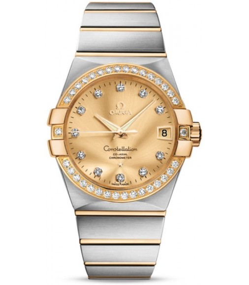 Omega Constellation Chronometer 38mm Watch Replica 123.25.38.21.58.001