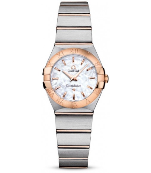 Omega Constellation Brushed Quarz Mini Watch Replica 123.20.24.60.05.001