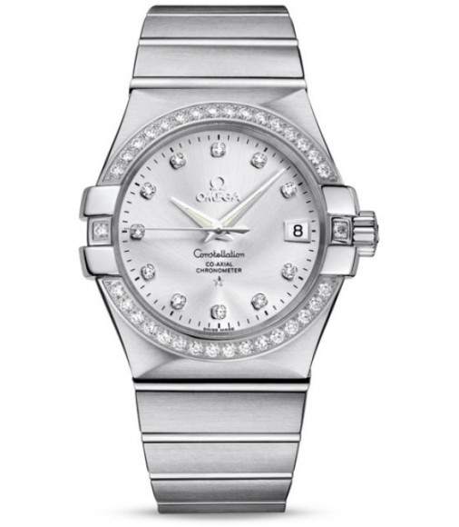 Omega Constellation Chronometer 35mm Watch Replica 123.15.35.20.52.001