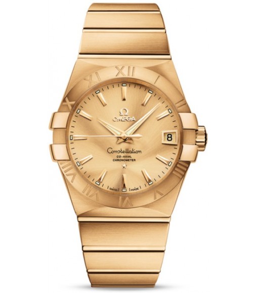 Omega Constellation Chronometer 38mm Watch Replica 123.50.38.21.08.001