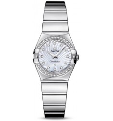 Omega Constellation Polished Quarz Mini Watch Replica 123.15.24.60.55.004