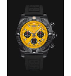 Replica Breitling Chronomat 44 Blacksteel Yellow MB0111C3/I531/262S/M20DSA/2