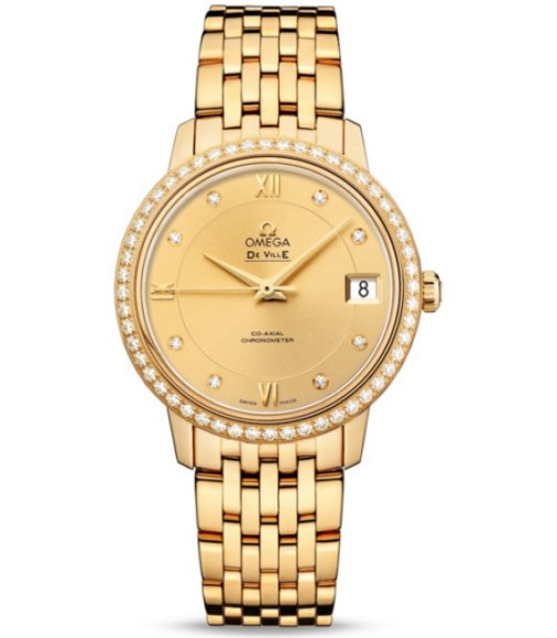 Omega De Ville Prestige Co-Axial Watch Replica 424.55.33.20.58.001