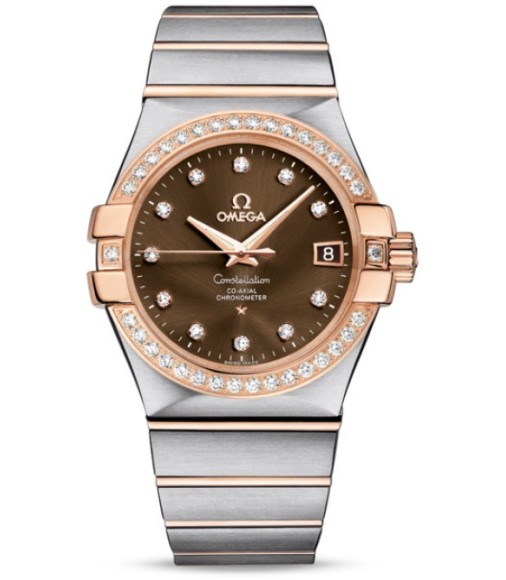 Omega Constellation Chronometer 35mm Watch Replica 123.25.35.20.63.001