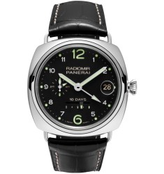 Replica Panerai Radiomir 10 Days GMT Automatic Oro Bianco PAM00496