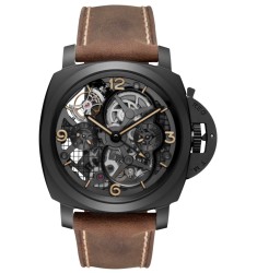 Replica Panerai Luminor 1950 Tourbillon GMT Ceramica PAM00528