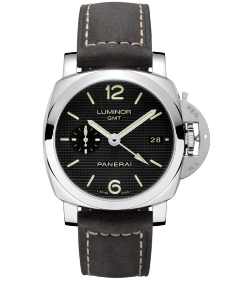 Replica Panerai Luminor 1950 3 Days GMT Automatic Steel PAM00535