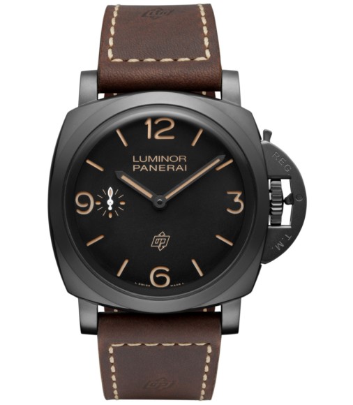 Replica Panerai Luminor 1950 3 Days Titanio DLC PAM00617