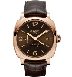 Replica Panerai Radiomir 1940 10 Days GMT Automatic rose gold PAM00624