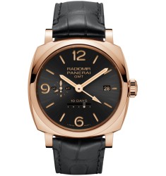 Replica Panerai Radiomir 1940 10 Days GMT Automatic rose gold PAM00625