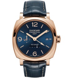 Replica Panerai Radiomir 1940 10 Days GMT Automatic rose gold PAM00659