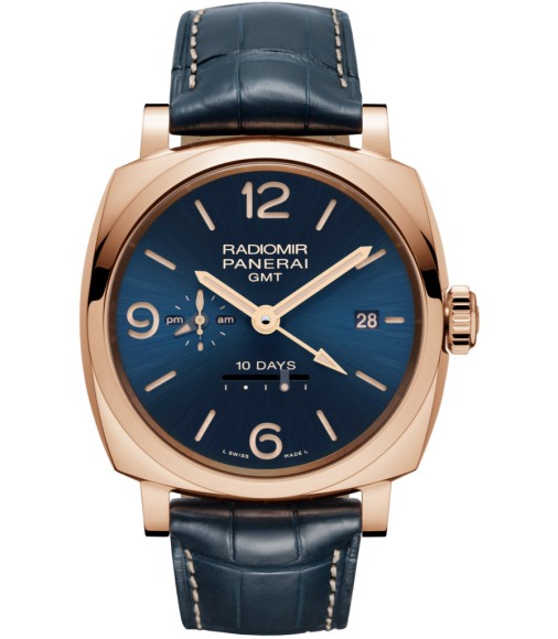 Replica Panerai Radiomir 1940 10 Days GMT Automatic rose gold PAM00659