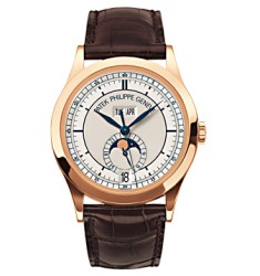 Patek Philippe Complicated Annual Calendar 18kt Rose Gold Mens Watch Replica 5396R