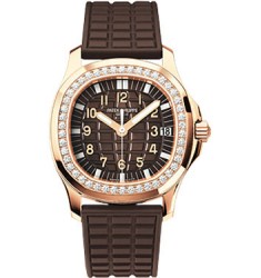 Patek Philippe Aquanaut Luce 18kt Rose Gold Diamond Case Automatic Ladies Watch Replica 5068R