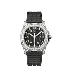 Patek Philippe Aquanaut Luce Haute Joaillerie Mysterious Black Ladies Watch Replica 5069G