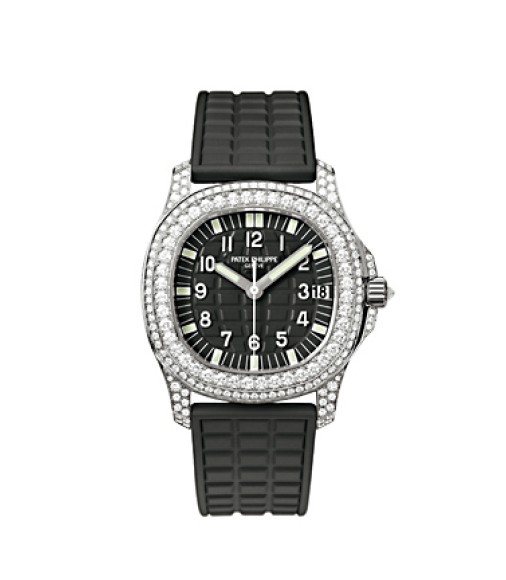 Patek Philippe Aquanaut Luce Haute Joaillerie Mysterious Black Ladies Watch Replica 5069G