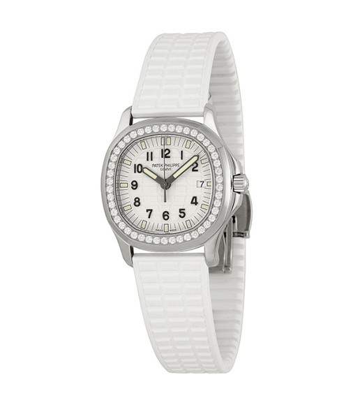 Patek Philippe Aquanaut Luce Pure White Ladies Watch Replica 5067A-011