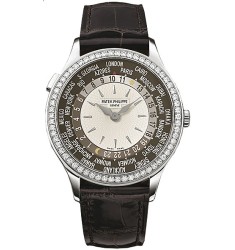 Patek Philippe Brown and Ivory Dial Ladies Watch Replica 7130G-001