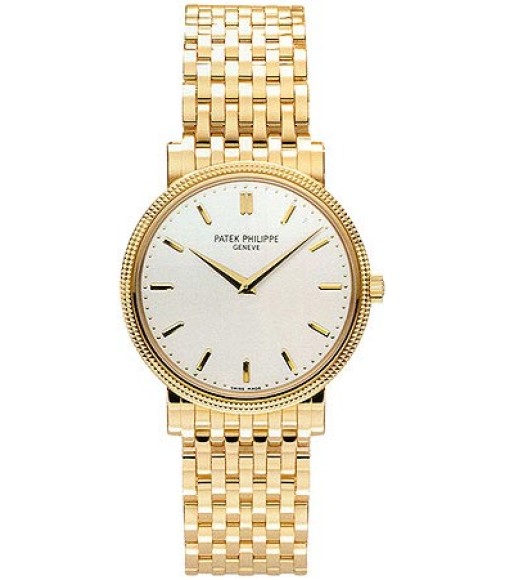 Patek Philippe Calatrava 18kt Yellow Gold Mens Watch Replica 5120-1J