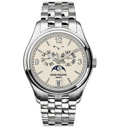 Patek Philippe Complicated Annual Calendar 18kt White Gold Mens Watch Replica 5146-1G