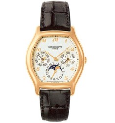 Patek Philippe Complicated Perpetual Calendar 18kt Rose Gold Mens Watch Replica 5040R