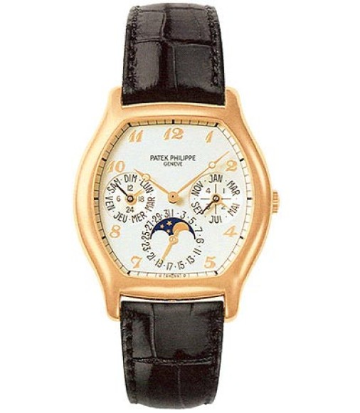 Patek Philippe Complicated Perpetual Calendar 18kt Rose Gold Mens Watch Replica 5040R