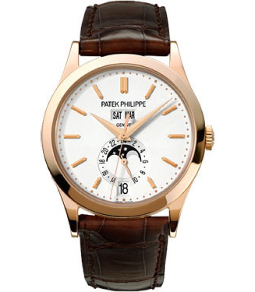 Patek Philippe Complications Annual Calendal 18kt Rose Gold Automatic Mens Watch Replica 5396R-011
