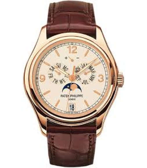 Patek Philippe Complications Moonphase Automatic 18 kt Rose Gold Mens Watch Replica 5146R