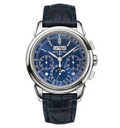 Patek Philippe Grand Complication Blue Dial Chronograph Mens Watch Replica 5270G-019