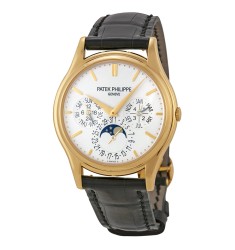 Patek Philippe Grand Complication White Dial 18kt Yellow Gold Mens Watch Replica 5140J-001