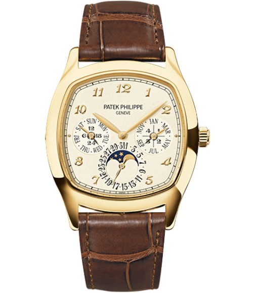 Patek Philippe Grand Complications Mechanical Cream Dial Mens Watch Replica 5940J-001